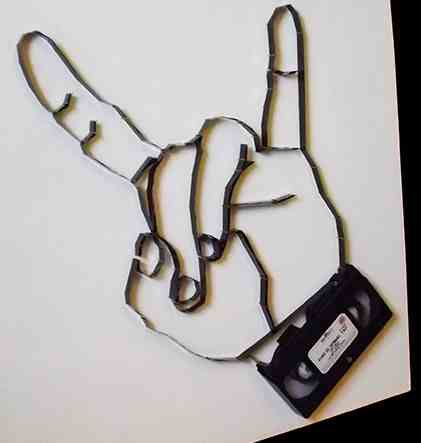 Mike Fell, a south London-based tape artist and printmaker. Bosses&Mademen