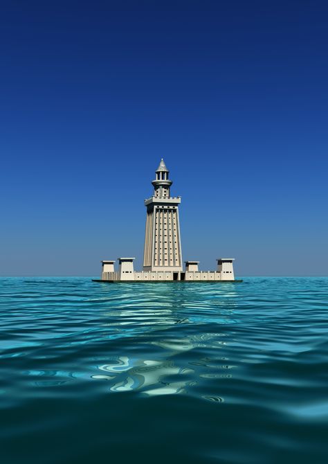 Unveiling the Mysteries of the Lighthouse of Alexandria: A Monument of Deeper Meaning and Historical Marvel